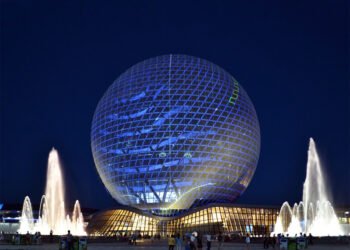 صانع النافورة 76 Astana Musical dancing fountain and Water Fire Fountain Show