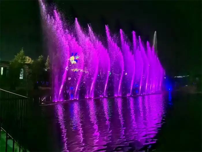 2022 Taohuayuan Park Musical Fountain project, China1