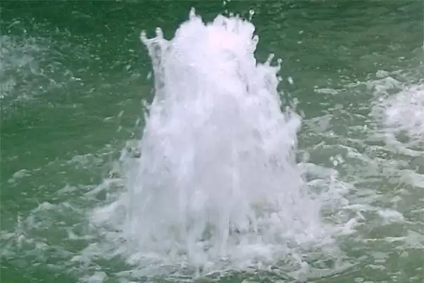 فوهة نافورة الفقاعات النفاثة 2 Bulb-blowing Spring 2