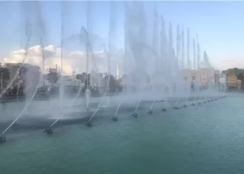 صانع النافورة 82 Digital Swing Music Fountain