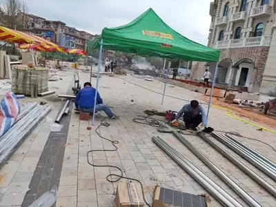 Himalaya Music Fountain Contracted to Construct The Square Dry Floor Fountain