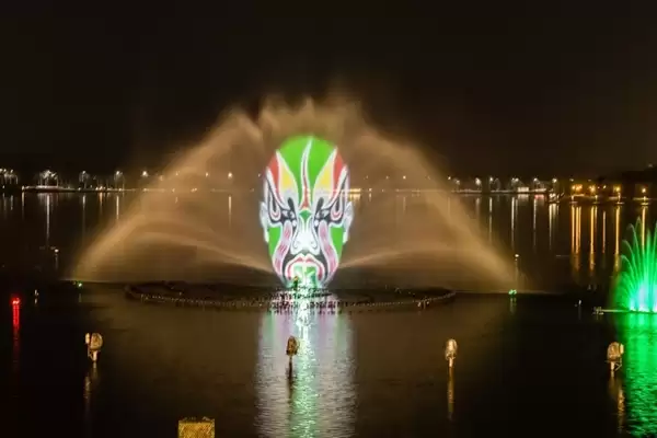 فوهة عرض شاشة الماء 1 water screen movie