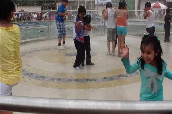 نافورة أرضية جافة تفاعلية 3 nteractive Dry Floor3