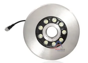 نافورة ضوء من الفولاذ المقاوم للصدأ 1 Fountain Light