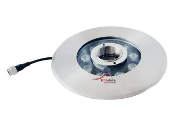 نافورة ضوء من الفولاذ المقاوم للصدأ 3 Fountain Light