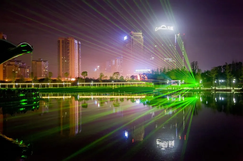 Water Laser Show