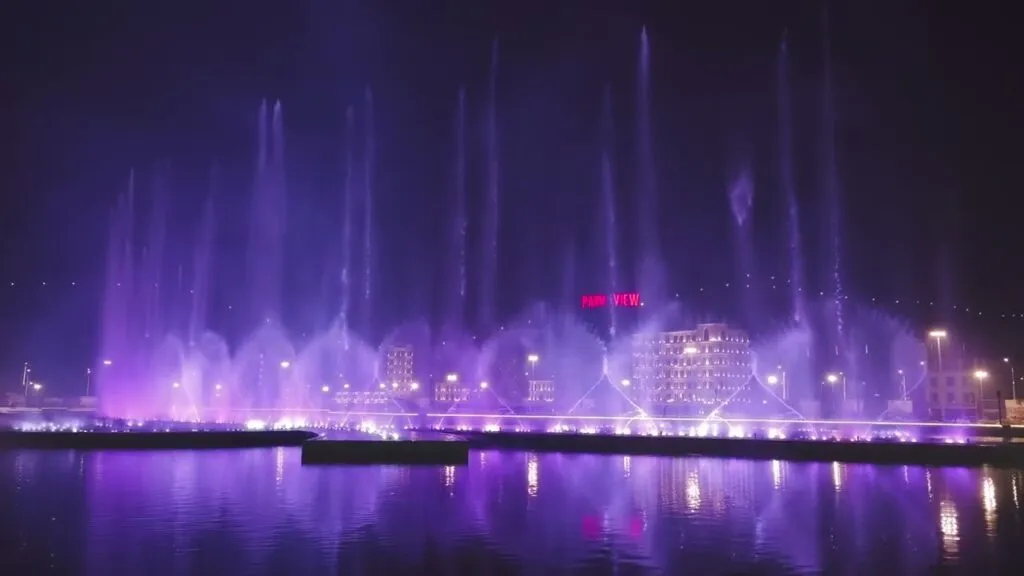 Park View City Mall Dancing Fountain in Pakistan
