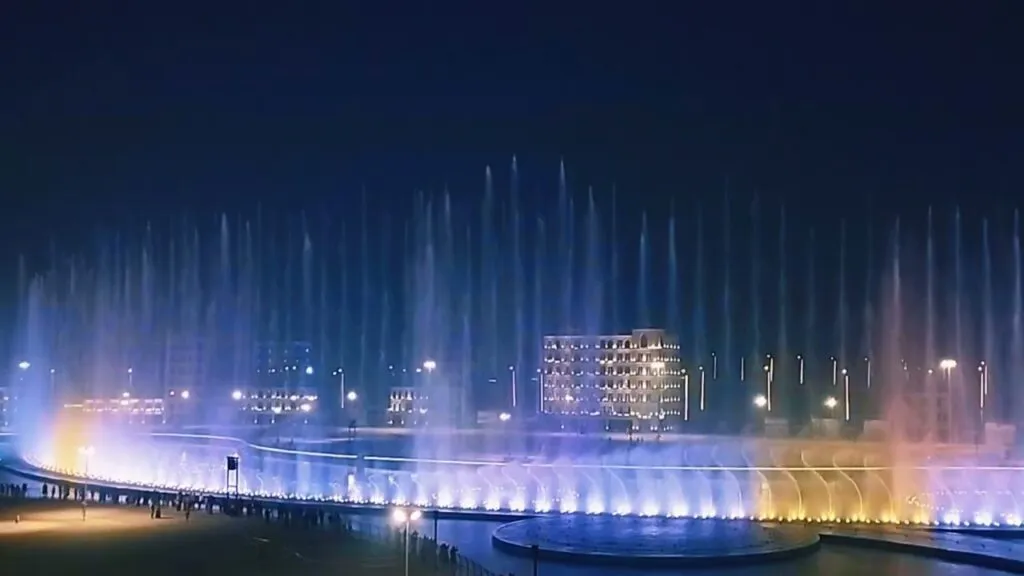 Park View City Mall Dancing Fountain in Pakistan