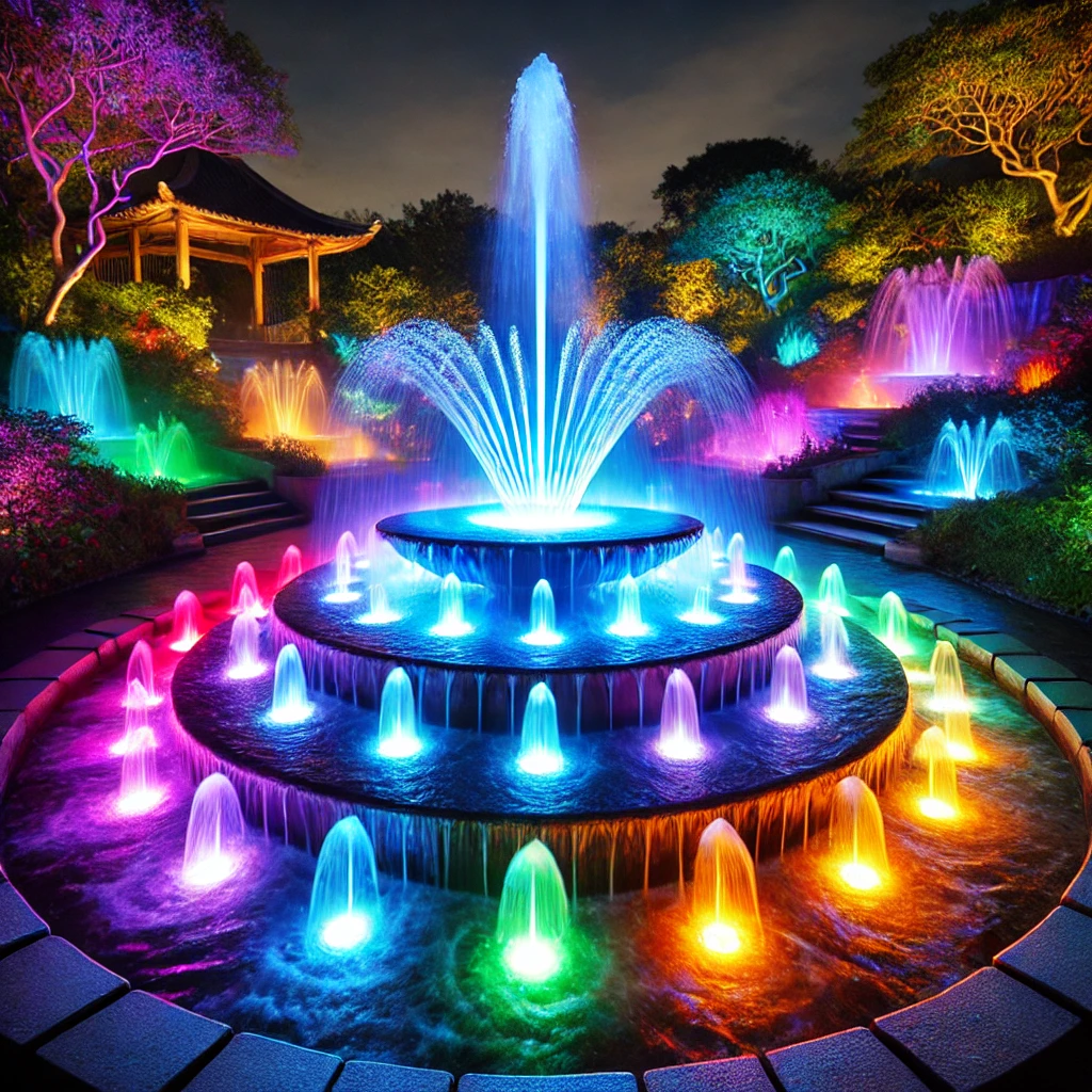 LED FOUNTAIN LIGHTS