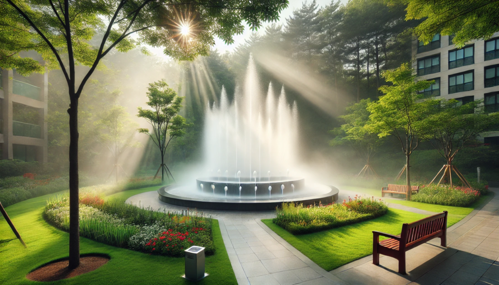 mist fountain