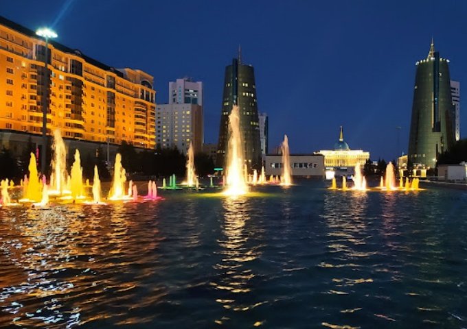 music fountains in kazakhstan