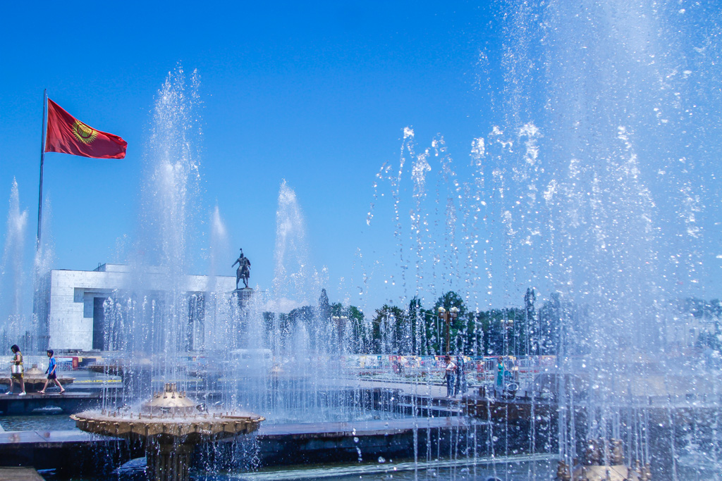 نافورات قيرغيزستان 4 Kyrgyzstan Fountains