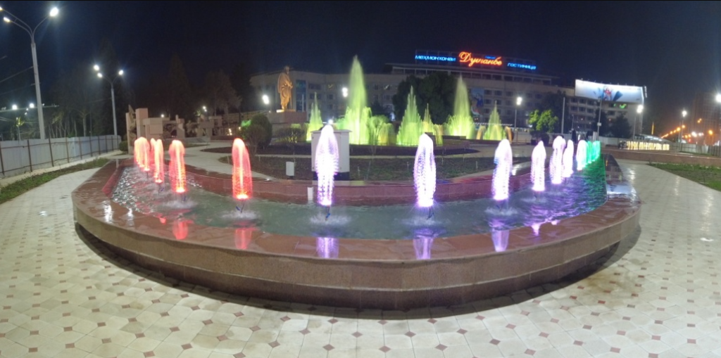مشروع إنشاء نافورة موسيقية في طاجيكستان 2 2 Sadbarg Square Musical Fountain