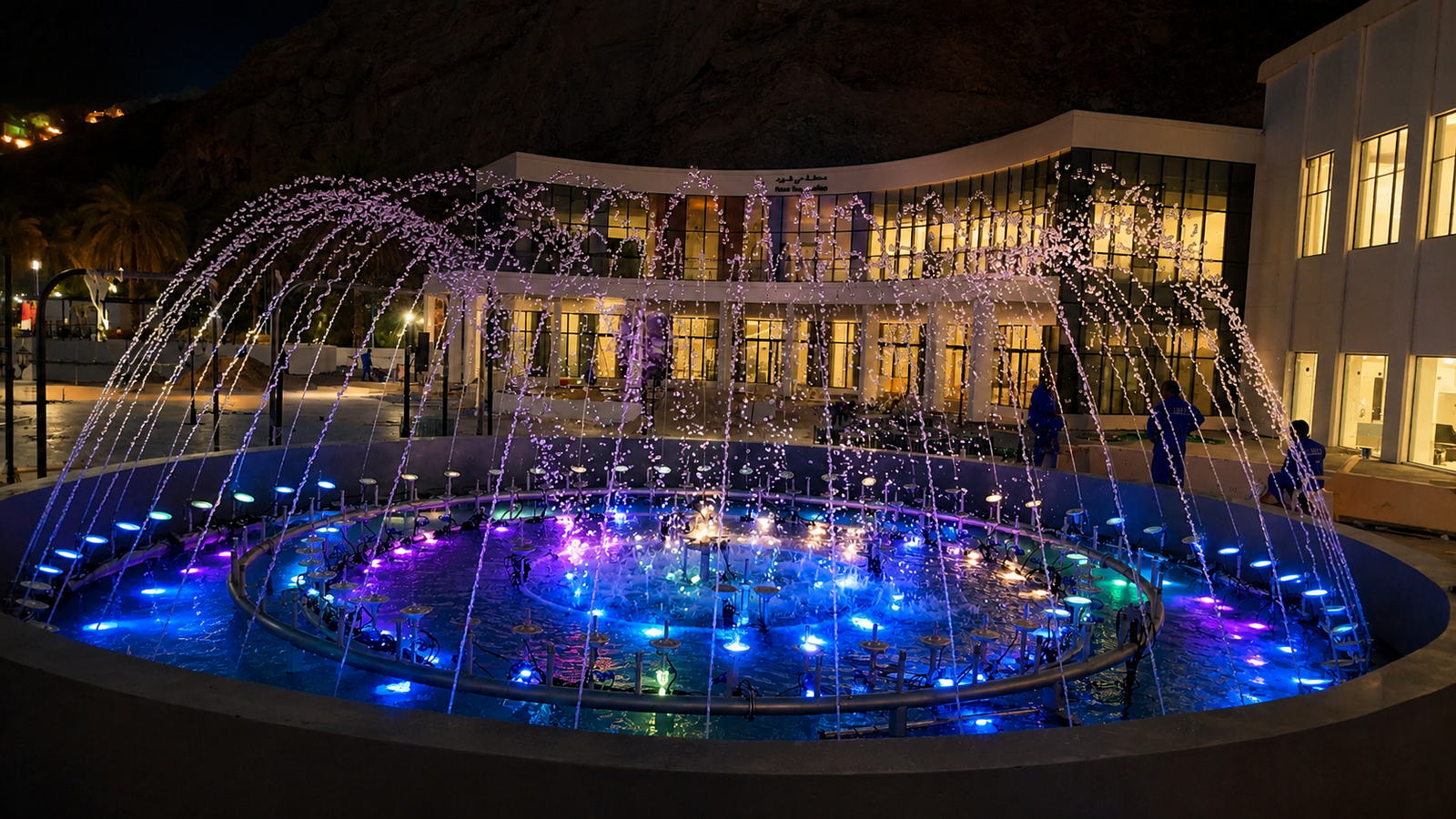 Musical Fountain Construction